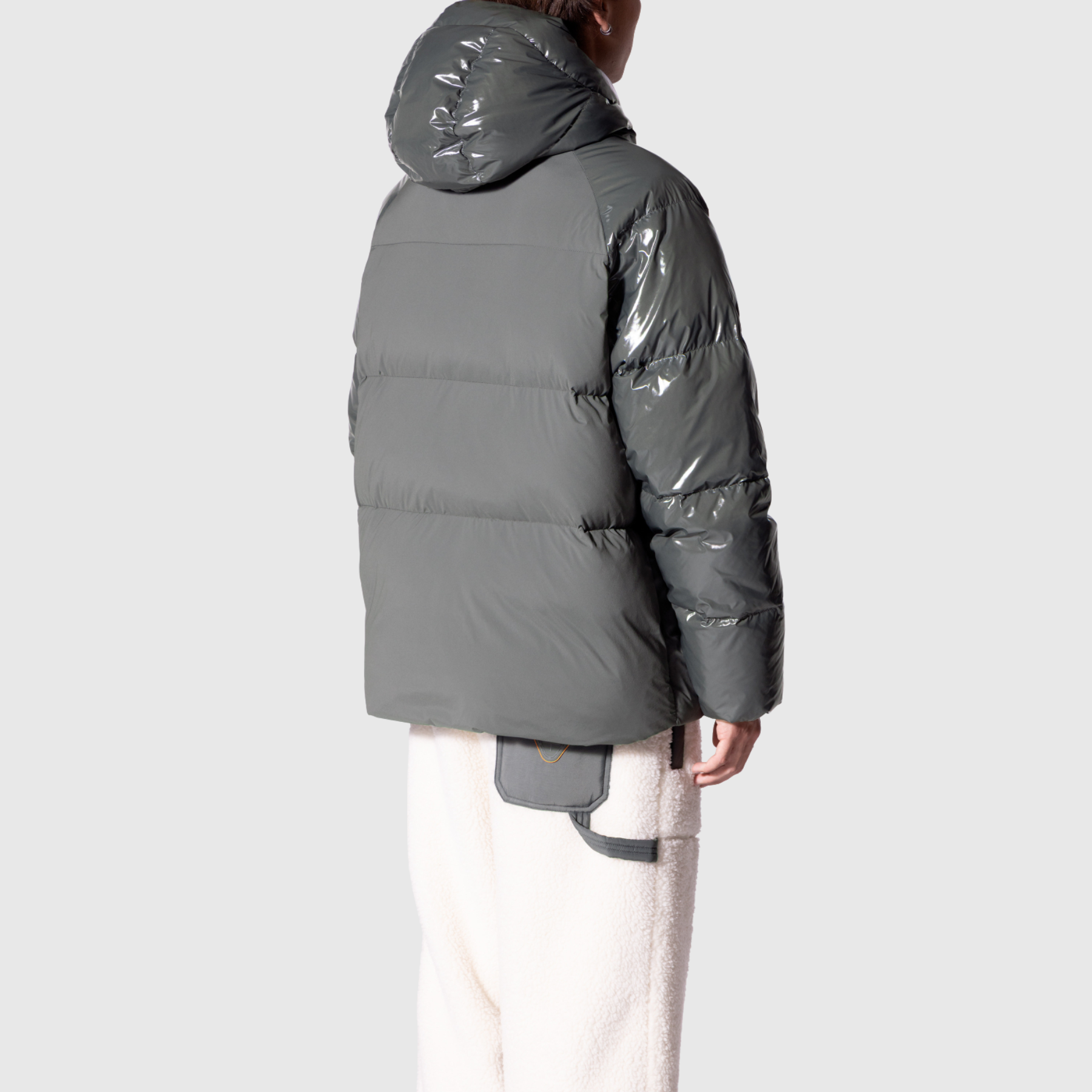 Doudoune Unisexe à Capuche Bi-Matière Azael Bright