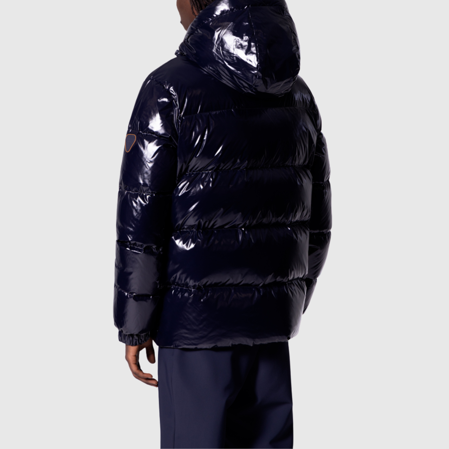 Doudoune à Capuche Nylon Glossy Vianney Bright