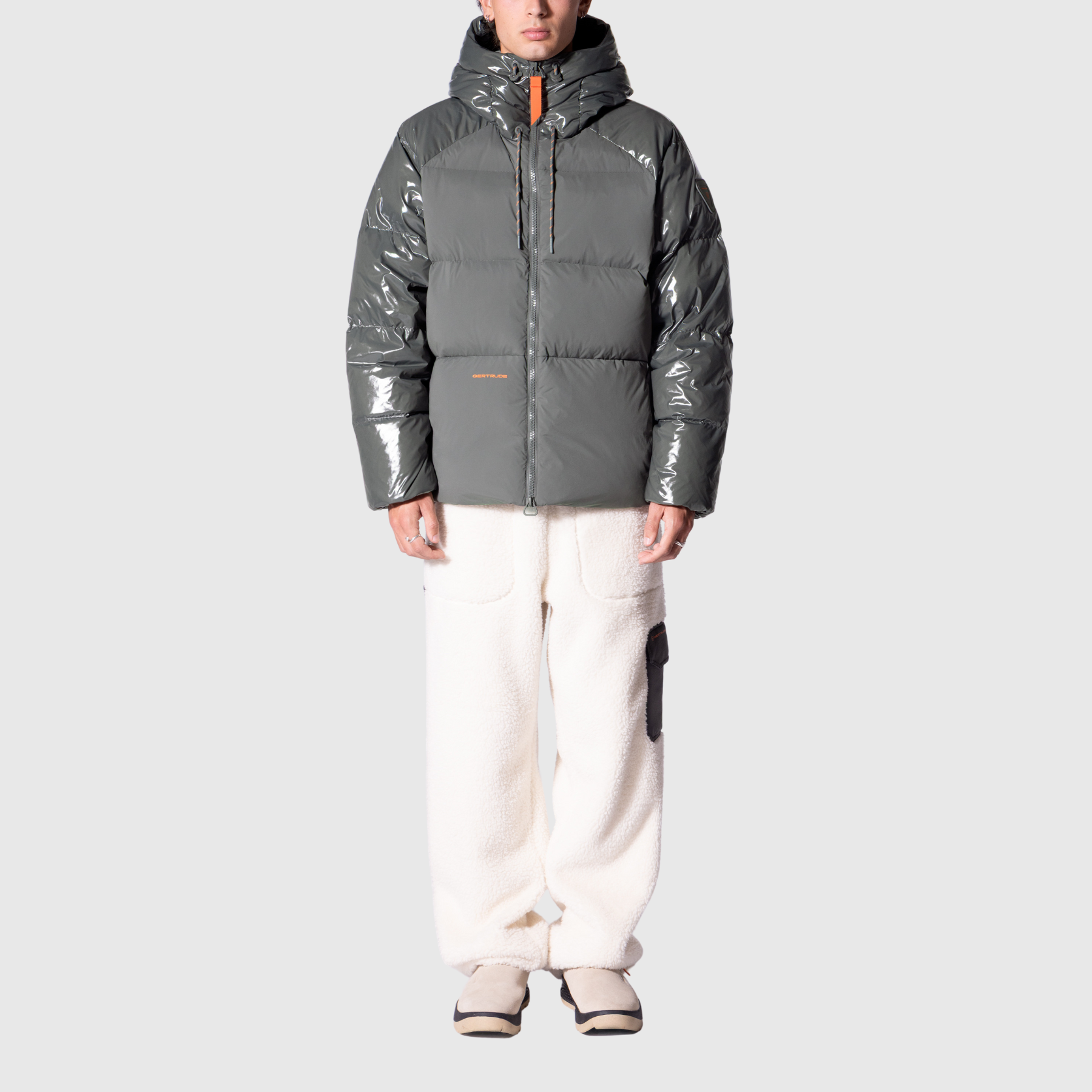 Doudoune Unisexe à Capuche Bi-Matière Azael Bright